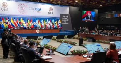 Secretara General de la OEA exige verificacin de actas de votacin.