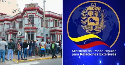 Embajada venezolana suspende trmites en Per.