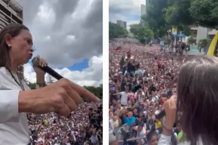 Mara Corina Machado reta al CNE