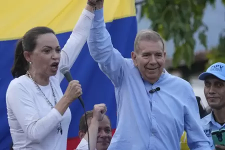 Mara Corina Machado lleg a Venezuela a pocas horas de la toma de mando.