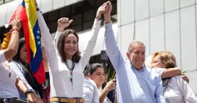 Mara Corina Machado y Edmundo Gonzlez