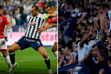 Hinchas de Alianza Lima reaccionan por partido ante U. Comercio.