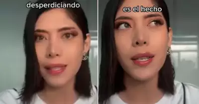 Joven habla sobre personas sin tatuajes.