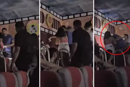 Joven descubre infidelidad de su novio en el cine.