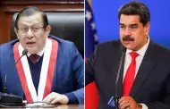 Presidente del Congreso reitera rechazo a Nicols Maduro: "Un gobernante totalmente ilegtimo"