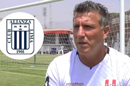 Flavio Maestri fue campen con Alianza Lima en las temporadas 2004 y 2006.