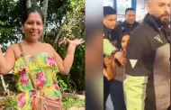 Toda una ESTRELLA! Lis Padilla fue resguardada por grupo de seguridad tras salir de centro comercial