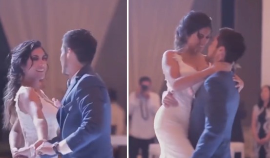 Melissa Paredes y Rodrigo Cuba: As fue su baile de bodas.