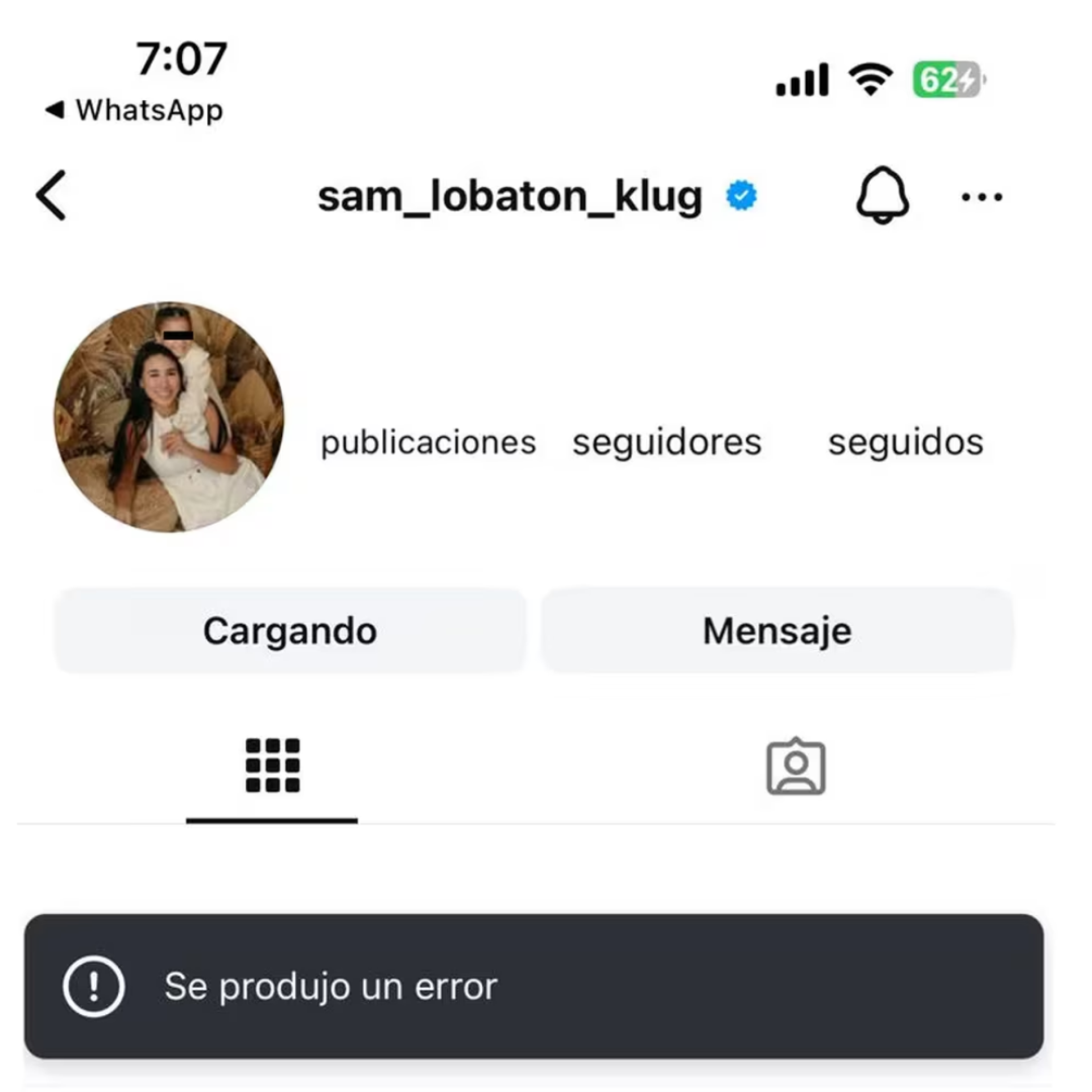 Cuenta de Instagram de Samahara Lobatn fue cerrada por ella misma.