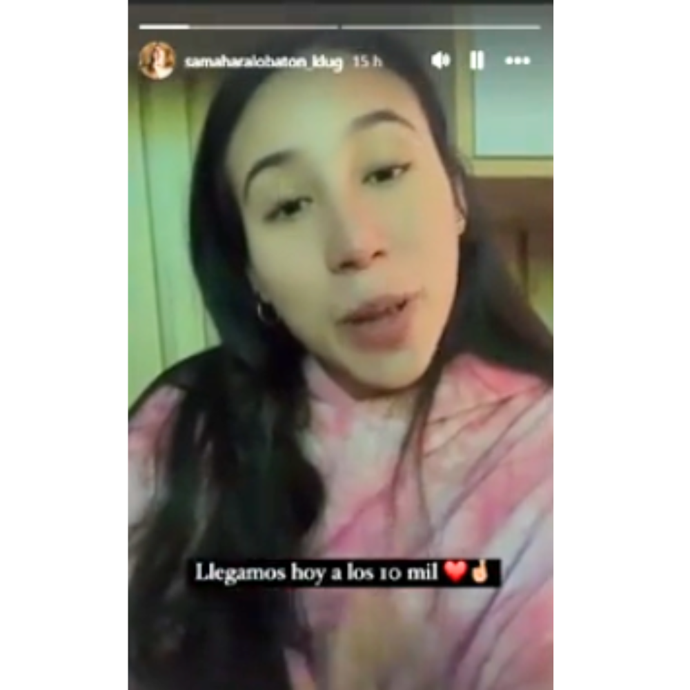 Samahara Lobatón promete chisme si sus seguidores la apoyan.