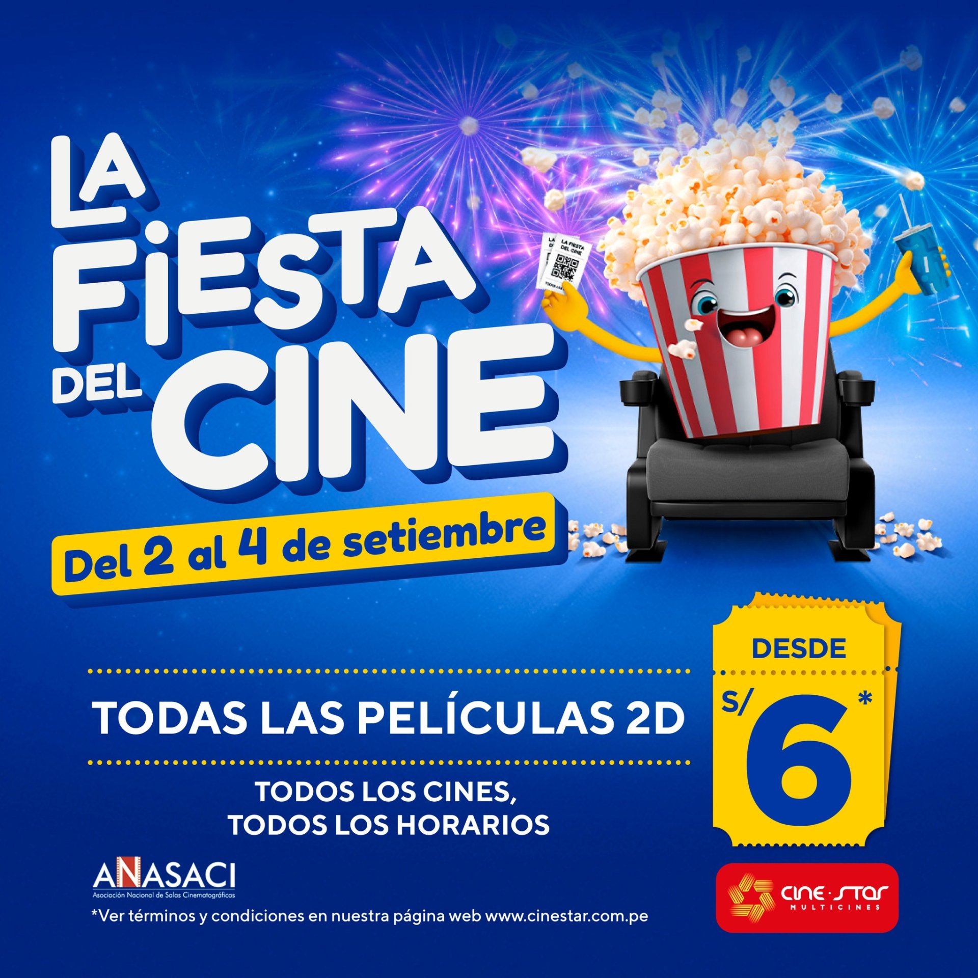 Cine a S/6 solo por tiempo limitado! Conoce esta increble oferta para disfrutar de una variedad de pelculas