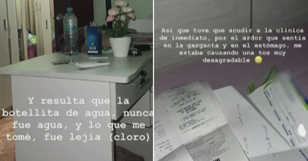 Uchulú compartió imágenes desde su internamiento en clínica.