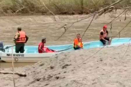 Mujer se lanz al ro para rescatar a sus sobrinos.