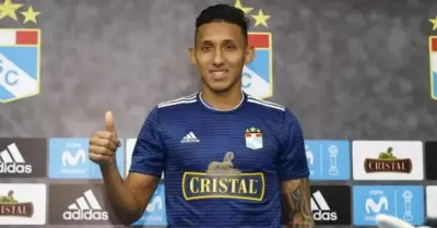 Christofer Gonzles volver a jugar por Sporting Cristal tras su fugaz paso por