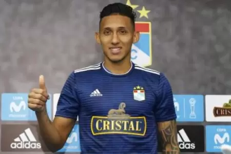 Christofer Gonzles volver a jugar por Sporting Cristal tras su fugaz paso por