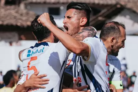 Alianza Lima vencen a Comerciantes Unidos