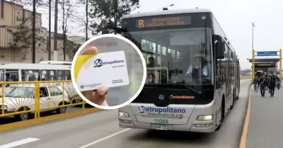 Metropolitano y puntos de recarga