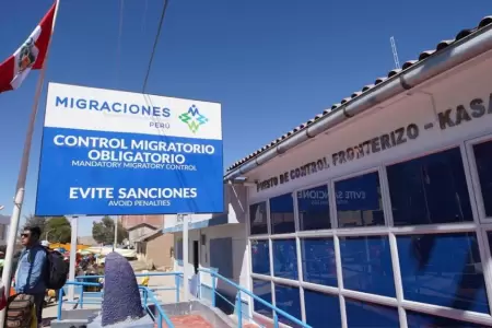 Migraciones fortalece la seguridad en frontera con Bolivia.