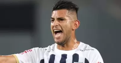 Carlos Zambrano anot en el reciente triunfo de Alianza Lima.