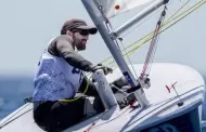 A por la medalla! Stefano Peschiera se ubica tercero en la tabla general de Vela Dinghy en Paris 2024