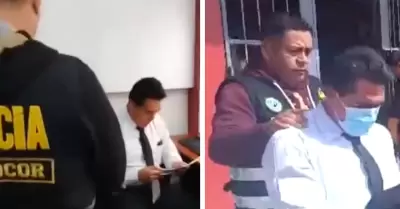 Detienen a funcionario en Huancayo