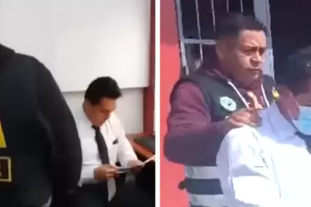 Detienen a funcionario en Huancayo