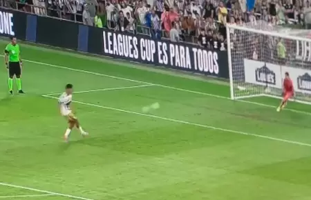 Piero Quispe ingres en el ltimo encuentro de Pumas en la Leagues Cup.