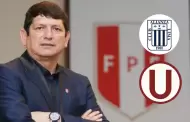 Agustn Lozano pide paz entre Universitario y Alianza Lima: "La rivalidad solo es en el campo de juego"