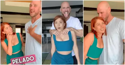 Marina Gold graba escena con el 'Pelado' de Brazzers