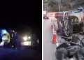 Terrible! Gran Banda de Lima sufre trgico accidente al retornar de un show a la capital: Hay un muerto