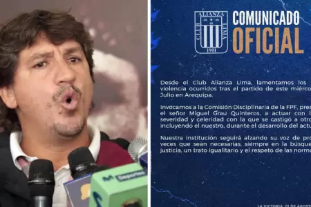 Jean Ferrari lanza polmica respuesta tras partido de la 'U'.