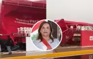 Batalla de Junn: Estrado oficial para Dina Boluarte se desploma previo a ceremonia en la regin