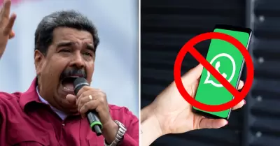 Maduro se mostr en contra de WhatsApp