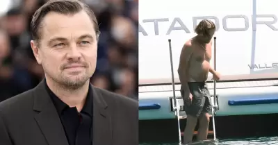 Leonardo DiCaprio sufri incidente en Italia.