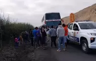 Alarmante! Asesinan a tres personas dentro de un bus interprovincial en plena Panamericana Sur