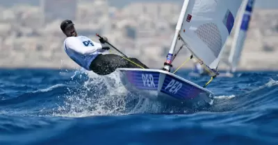 Stefano Peschiera participar en la final de vela este 7 de agosto.