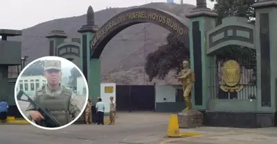 Soldado muere ahogado en cuartel militar del Rmac.