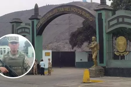 Soldado muere ahogado en cuartel militar del Rmac.