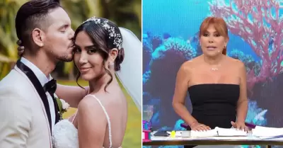 Melissa Paredes responde a Magaly Medina tras crticas.