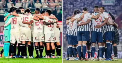 El fro saludo de Alianza Lima a Universitario de Deportes.