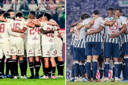 El fro saludo de Alianza Lima a Universitario de Deportes.