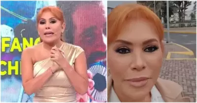 Magaly aclara rumores tras visitar Amrica TV