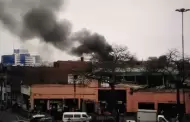 Incendio en el Cercado de Lima: Terrible! Fuego arrasa con casona en el Jirn Leticia