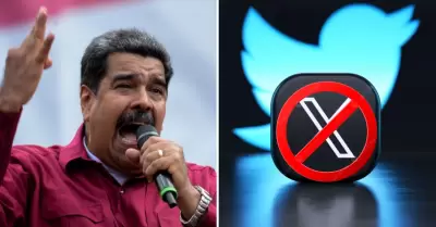 Maduro anuncia bloqueo masivo de X.