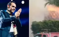 Trgico! Se incendia la mansin de Marc Anthony: fanticos del cantante lamentan el suceso