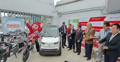 Caja Huancayo inicia financiamiento de vehculos elctricos