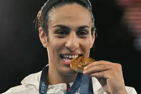 Imane Khelif consigui la medalla de oro en Pars 2024.