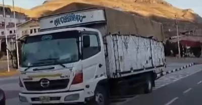 Joven frustra asalto de camin en Carretera Central.