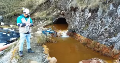 ANA analiza contaminacin en el ro Santa