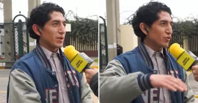 Joven estudiante de la UNI caus furor en redes sociales.